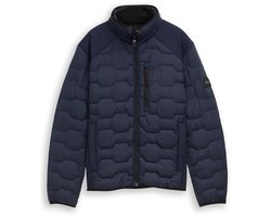 Tom Tailor - Tussendoor jas - Heren - L - Blauw - Polyester - 1050625