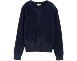 Tom Tailor Vest van verengaren met knoopsluiting