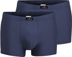 TOM TAILOR Vito 2-pack Microfiber Heren Boxershort - Blauw