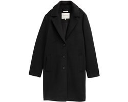 Tom Tailor Wollen jas met steekzakken