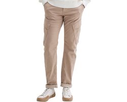 Tom Tailor - Worker - Heren - S - Bruin - Katoen - 1044390 Tapered Cargo