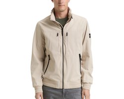 Tom Tailor - Zomerjas - Heren - L - Beige - Polyester - 1048514