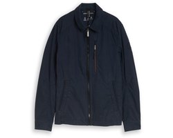 Tom Tailor - Zomerjas - Heren - L - Blauw - Katoen - 1050714