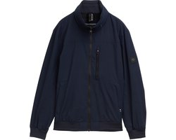 Tom Tailor - Zomerjas - Heren - M - Blauw - Polyester - 1044097