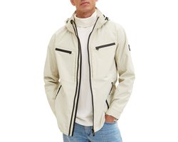 Tom Tailor - Zomerjas - Heren - M - Kiezel - Polyester - 1034872