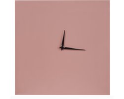 TOMAR - Wandklok - Roze - Ijzer