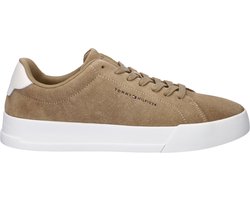 Tommy Hilfiger Court Suede heren sneaker - Beige - Maat 43