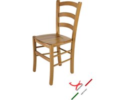 Tommychairs Venice - Eetkamerstoel - 1 Stuk - Eikenhout