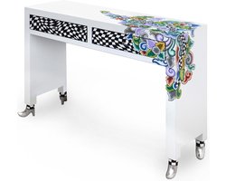 Toms Drag Console tafel, Silver Line