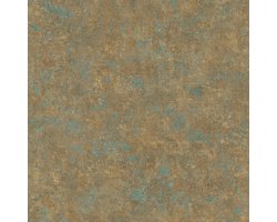 Ton sur ton behang Profhome 376559-GU vliesbehang licht gestructureerd tun sur ton mat bronzen petrol bruin 5,33 m2