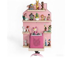 Toniebox-rek - 28x43x17 cm - huis - roze