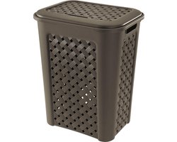 Tontarelli Arianna 50l Rechthoekig Polypropyleen (PP) Wenge wasmand