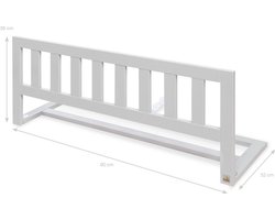 Tontik.nl - Bedbeschermer 'Classic', grijs classy mat