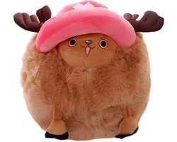Tony Tony Chopper Knuffel | One Piece | Schattige Zachte Plush | Anime Knuffeldier | Cosplay Accessoire | Manga Merchandise | Luffy Crew | Verzamelfiguur | Grote Ogen Pluche Knuffel | Anime Cadeau | Unisex Anime Fanartikel | One Piece Knuffel Plushie