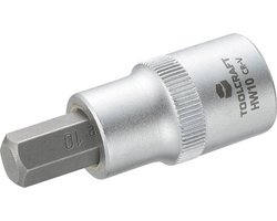 TOOLCRAFT 816159 Inbus Dopsleutel-bitinzet 10 mm 1/2 (12.5 mm)