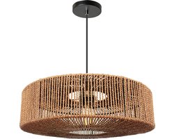 Toolight App1294-1Pc Hanglamp Beige 40X40X12,5Cm