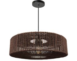 Toolight App1295-1Cp Hanglamp Bruin 40X40X12,5Cm