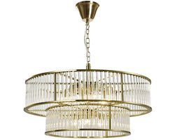 Toolight App1562-8Cp-2 Hanglamp Goud 60X60X30Cm