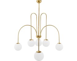 Toolight App1584-6Cp Hanglamp Goud 80X80X80Cm