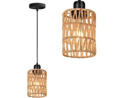 Toolight App1622-1Cp Hanglamp Beige 12X12X15,5Cm