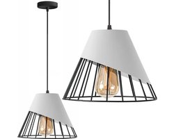 Toolight App228-1Cp Hanglamp Wit 17,5X25X90Cm