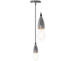 Toolight App358-1Cp Hanglamp Chroom 8,5X10X8,5Cm