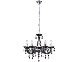 Toolight Ebt002-5Cp Hanglamp - Zwart - 123X70X44Cm