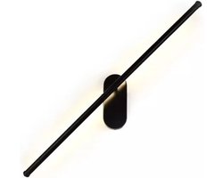 TooLight Elegante LED-wandlamp - Zwart - 92,5 x 7,5 cm - Neutrale verlichting