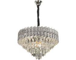 Toolight G055-Cp 50Cm - Hanglamp - Chroom, Grijs - 78X47X33Cm