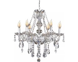 TooLight Kristallen kroonluchter - luxueus design - 67,5 x 62 cm - chroomafwerking