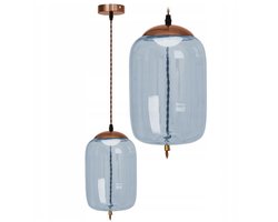 Toolight Led App443-Cp Hanglamp Blauw 18X10X107,5Cm