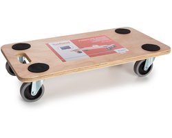 Toolland Meubelroller, met antislipbekleding, 4 zwenkwielen, draagkracht tot 150 kg