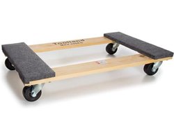 Toolland Meubelroller, met vilten bescherming, 4 zwenkwielen, draagkracht tot 400 kg