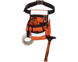 Toolpack Gereedschapsriem met hoge zichtbaarheid Sash oranje en zwart