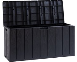 Toomax Bravo opbergbox - 270L - Antraciet - weer- en vorstbestendig - zeer geschikt als kussenbox voor in de tuin