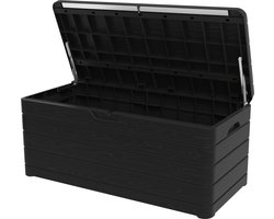 Toomax Dolomiti opbergbox - 640L - Antraciet - weer- en vorstbestendig - zeer geschikt als kussenbox voor in de tuin