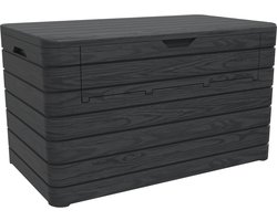 Toomax Dolomiti opbergbox - 970L - Antraciet - weer- en vorstbestendig - zeer geschikt als kussenbox voor in de tuin