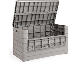 Toomax Dolomiti opbergbox met deksel - 970L - Grijs - Kunststof - Waterdichte kussenbox voor buiten in de tuin