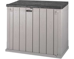 Toomax Stora way opbergbox 842 liter - taupe donker grijs