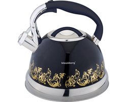 Top Choice - fluitketel - 2,8L - rvs - alle warmtebronnen - Zwart