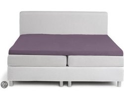 Topcover katoen 200 x 200 (21) purple Standaard (tot 8 cm) Nightkiss