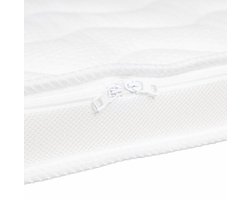 Topdek Matras XXL Topper 3D Tencel - Bamboe HR45 Koudschuim - Topper 12cm dik - 160x200 Topdekmatras Orthopedisch