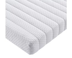 Topdekmatras - Topper Hotel XL - Koudschuim HR45 10cm dik -  cool en fresh Tijk - STEVIG - 140x190