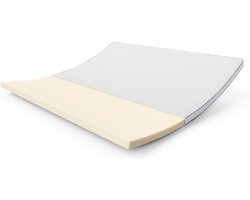 Topdekmatras - Topper Hotel XL - Koudschuim HR45 10cm dik -  cool en fresh Tijk - STEVIG - 200x200