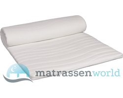 Topdekmatras - Topper Latex - 200 x 220 cm dikte c.a. 7 cm