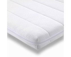 Topdekmatras  Topper NASA Traagschuim -160 x 200 cm dikte c.a. 7 cm dik