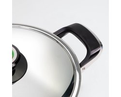 Topfgriffe 100% AMC compatibel met draad van messing en bakeliet bescherming tegen verbranding Set 2 grepen voor potten Model 28 Star - inclusief 4 roestvrijstalen schroeven