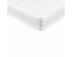 Topmatras 120x200x11 3D – Afritsbare & Wasbare Hoes – Wit – Premium Slaapcomfort