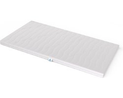 Topmatras - Topper - Topdek 140x200 - HR Koudschuim - Cooltouch - 7 cm dik - Medium/stevig