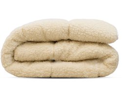 Topmerk wollen onderdeken (B-keuze) Hoogwaardige 100% wollen matrasoplegger. Heerlijk warm en zacht slapen op een luxe woltopper met klein schoonheidsfoutje 60x120 DUURZAMERE KEUZE.